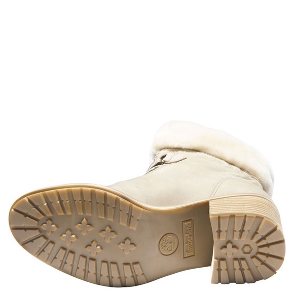 🆕 TIMBERLAND WOMEN'S SIENNA HIGH SHEARLING WP BOOT - Picture 7 of 9